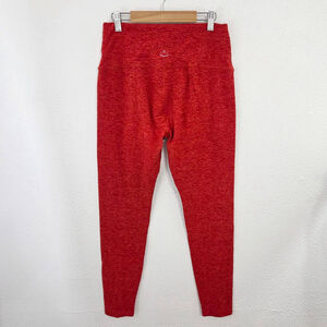 Beyond Yoga Spacedye Caught In The Midi High Waist Legging holly red heather XL